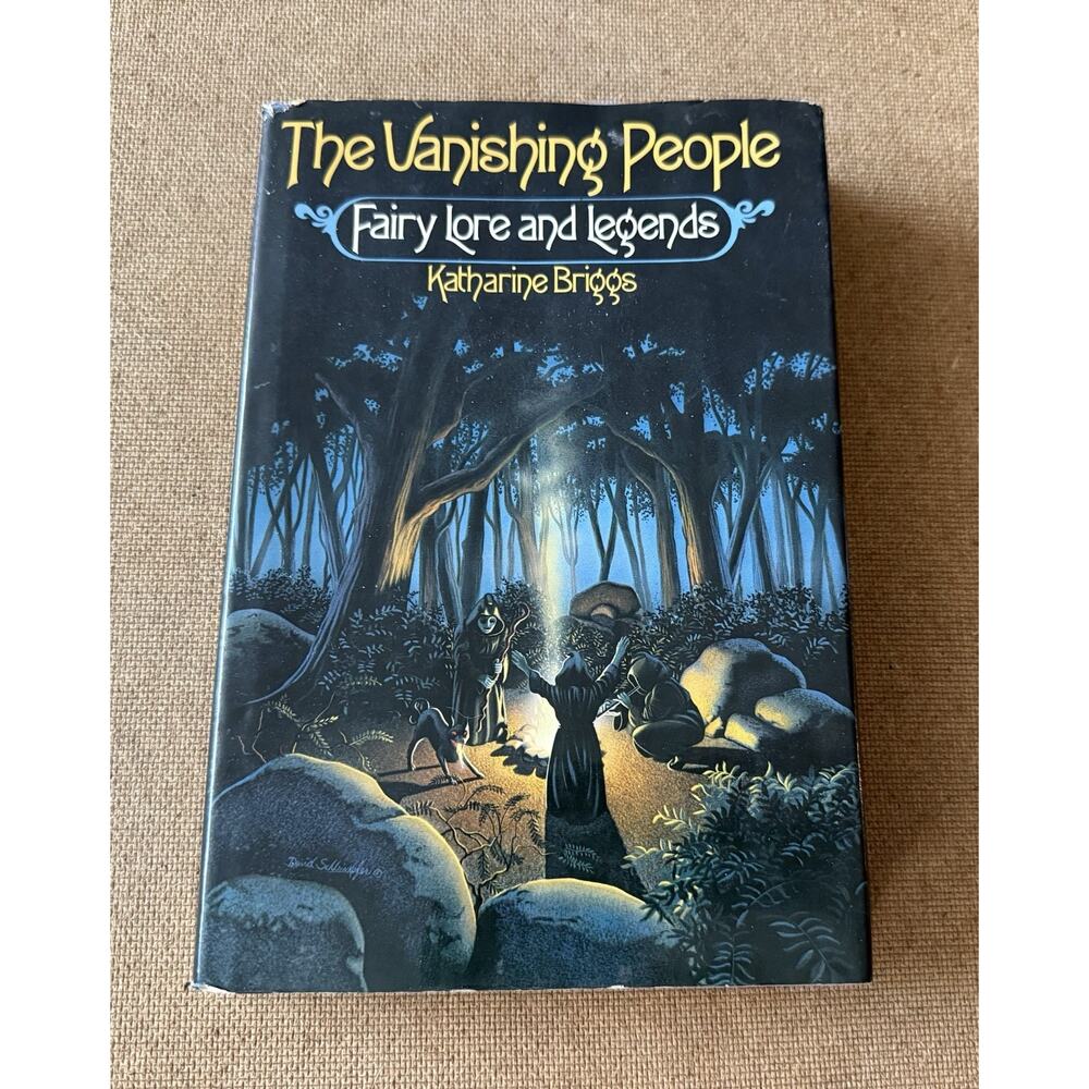 Vintage 1978 Fairy Lore & Legends HC Book Briggs 1st American Ed Pixies Magic
